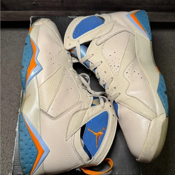 Air Jordan 7 Pacific Blue (Rare) Size 11 Mens - www  display picture 1